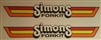 Simons FORKIT ( Fork Kit ) decal sticker set