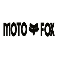 Moto-X Fox Die Cut Black