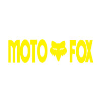 Moto-X Fox Die Cut Yellow
