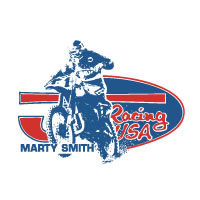 JT Racing Marty Smith decal sticker