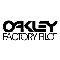 Oakley Factory Pilot - Black decal sticker
