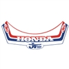 JT Racing Honda Visor decal