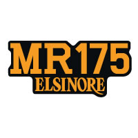 1977 Honda MR175 Elsinore side panel decal sticker