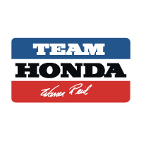 Team Honda Warren Reid decal sticker
