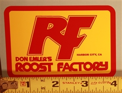 Roost Factory - Yellow/Red