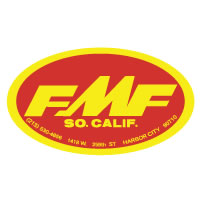 FMF XL Oval Red Yellow