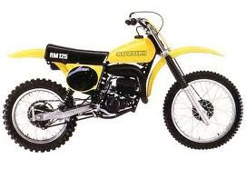 1978 1978.5 Suzuki RM100 RM125 RM250 RM400 Tank Decal Set