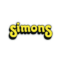 Simons Fork yellow decal sticker set