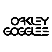 Oakley Goggles Diecut Decal Black