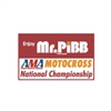 Mr Pibb Motocross National Championship decal sticker