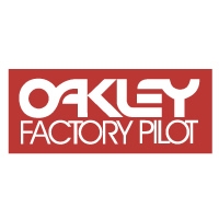 Oakley Factory Pilot red decal sticker