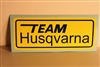 Team Husqvarna decal sticker