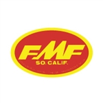 FMF Large Oval Red Yellow