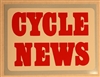 Vintage Cycle News decal sticker