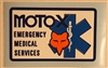 Moto-X Fox Medical Services decal sticker