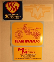 Team Maico sticker kit