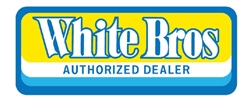 White Bros ( Brothers ) Authorized Dealer decal sticker