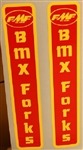 FMF Replica BMX Fork Decal Kit