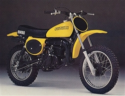 1977 Suzuki RM80 RM 80 background oval decal set