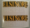 Honda RC125M Works Elsinore side panel decals