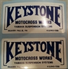 Keystone Motocross Works decal sticker set