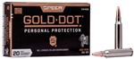 SPEER 223 Remington GOLD DOT Personal Protection - 20rd box