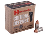 Hornady Critical Defense 380ACP Flex Tip Hollow Point Ammo 90gr - 25rd Box