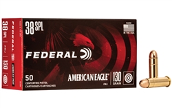 Federal American Eagle .38 Special - 158gr Lead Round Nose - 50rd Box