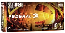 Federal Fusion 350 Legend 160gr Soft Point - 20rd Box