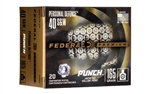 Federal Premium 40 S&W 165gr Punch JHP - 20rd Box