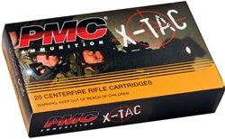 PMC Ammunition X-TAC 5.56mm NATO GREEN TIP 62gr  20rd box