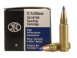 FNH 5.7x28mm V-Max 40gr - 50rd box