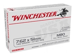 Winchester M80 7.62x51 149 gr FMJ  - 20 Rd Box