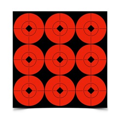 Birchwood Casey Self-Adhesive Target 2" Spots 10 Pack