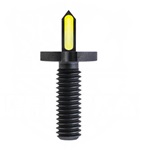 Blitzkrieg Components  AR-15 Spike Front Sight Post - A2 Style (Luminescent Green Stripe)
