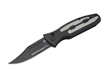 Boker Knives Kalashnikov 74 Black Auto Folding Knife - D2 Blade - Aluminum Grip