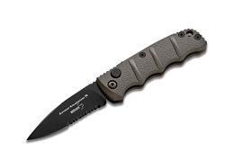 Boker Knives KALS Mini Auto Folding Knife - Black D2 Blade - Aluminum Grip
