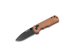 Boker Knives Rockstub Folding Knife - 440B Blade - Brown Micarta Grip