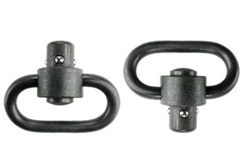 Grovtec Heavy Duty Push Button Swivels 1.25" Manganese Phosphate (2) Pack