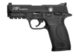 Smith and Wesson M&P22 Compact 22LR Pistol 10rd 3.56" Barrel Black Melonite Finish