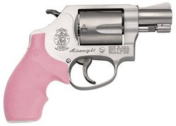 Smith and Wesson 637 Airweight 38SPL 1 7/8" w/ Pink Grips