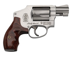 Smith and Wesson 642 38 Special Lady Smith Centennial Matte Silver 1 7/8