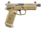 FN FNX-45 Tactical 45 ACP FDE 5.3" Threaded Barrel 15+1 - Optics Ready