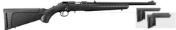 Ruger American Rifle 22LR Blued/Synthetic 18" Threaded Barrel