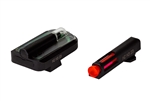 Hi-Viz FASTDOT Tritium / Fiber OpticSight Set  for Glock 9mm, .40, and 357 Sig
