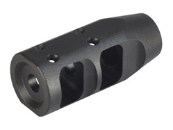 JP Large-Profile Compensator for Bull Barrel, 1.2" Outside Diameter, Tapered with 1/2 x 28 Thread .281 Exit