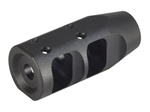 JP Large-Profile Compensator for Bull Barrel, 1.2" OD, Tapered to .750 Barrel with 5/8x24 TPI .350 exit