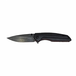 Kershaw Pushrod  1345 Liner Lock With Flipper - Blackwash