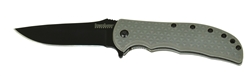 Kershaw Volt II Straight Black Blade - Gray Glass Filled Nylon