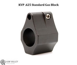 Kaw Valley Precision AR-15 Standard Low Profile Gas Block - .625